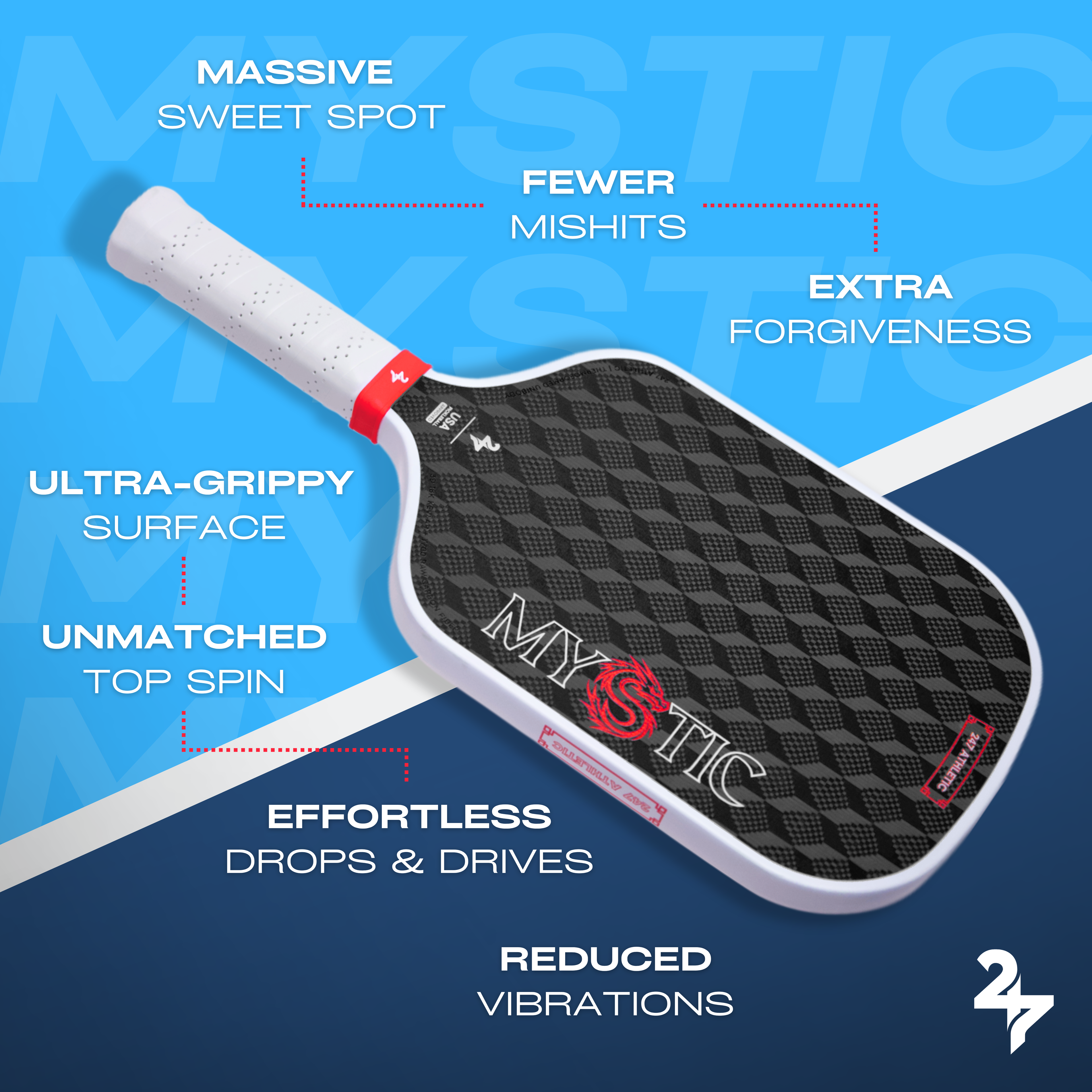 MYSTIC PICKLEBALL PADDLE
