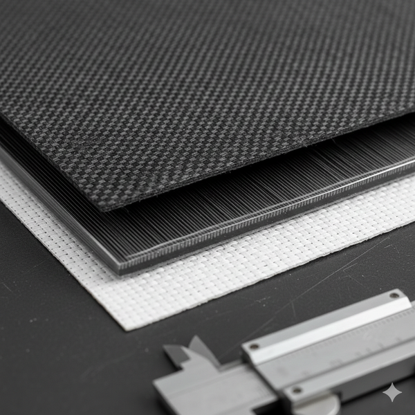 3-Layer 3K Carbon Fiber Surface