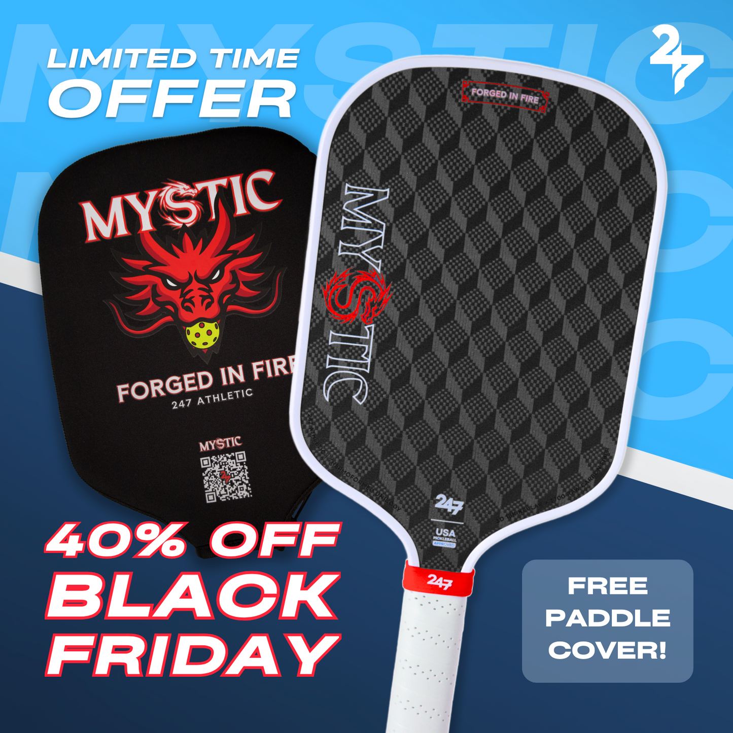 MYSTIC PICKLEBALL PADDLE