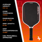 TURBO PICKLEBALL PADDLE