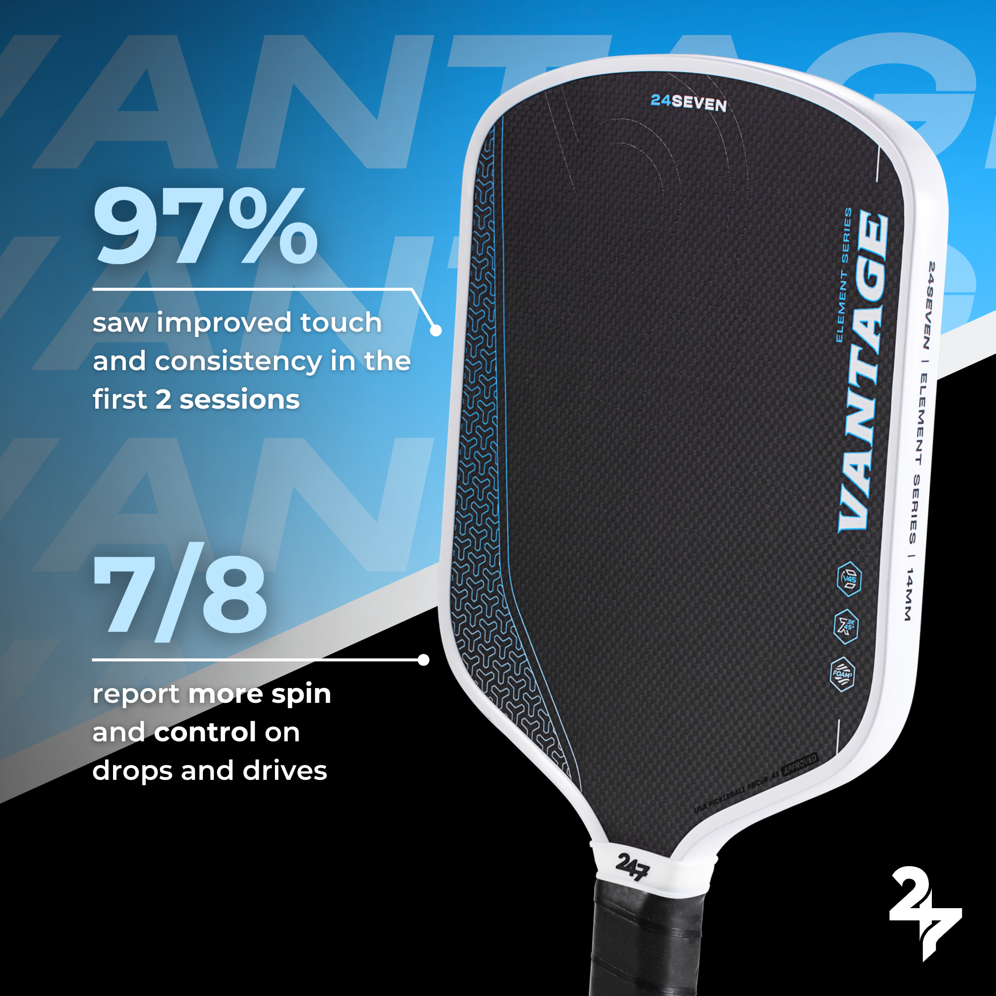 VANTAGE PICKLEBALL PADDLE